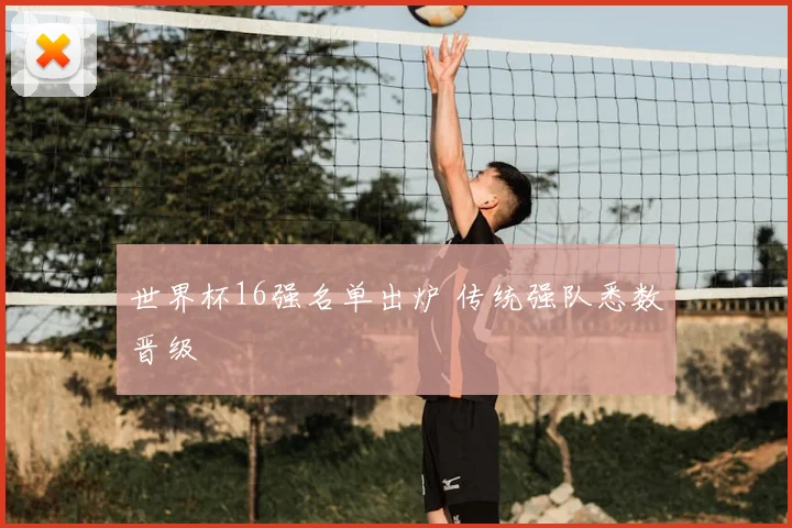 世界杯16强名单出炉 传统强队悉数晋级